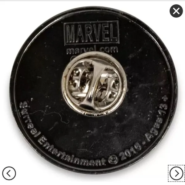 NWT Marvel Arc Reactor Pin - Image 2