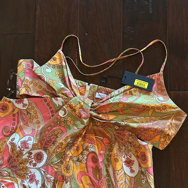 NWT Gianni Bini Ruby Paisley Dress 12 - Image 10