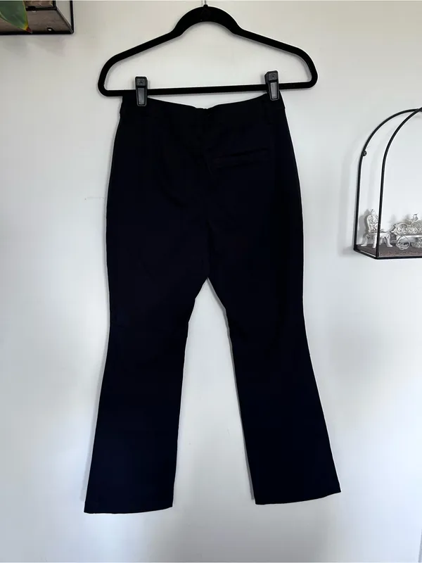 NWT Old Navy Black High Rise Bootcut Stretch Pants Size 0 Petite - Image 2
