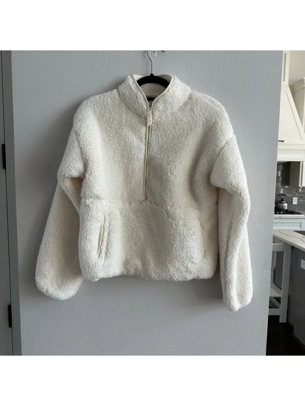 Sundance Heidi Sherpa Pullover Size Small NWOT - Image 2