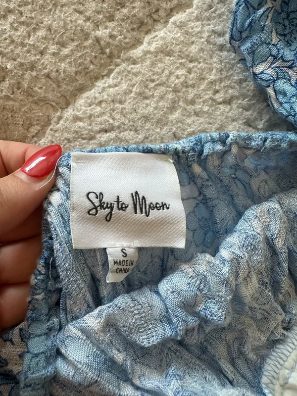 blue mini dress - Image 2