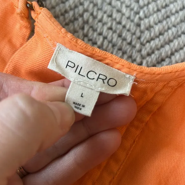 Anthropology Pilcro sleeveless v-neck summer dress - Image 2