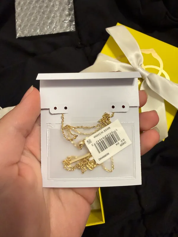 Kendra Scott Megaphone Necklace - Image 4