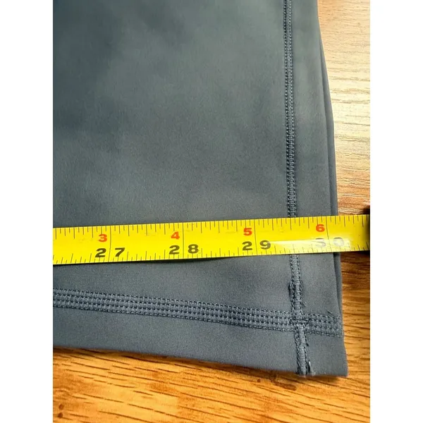 NWT Halara Wide Leg Crossover Waist Yoga Loungewear Pants Blue XL Cloudful - Image 7