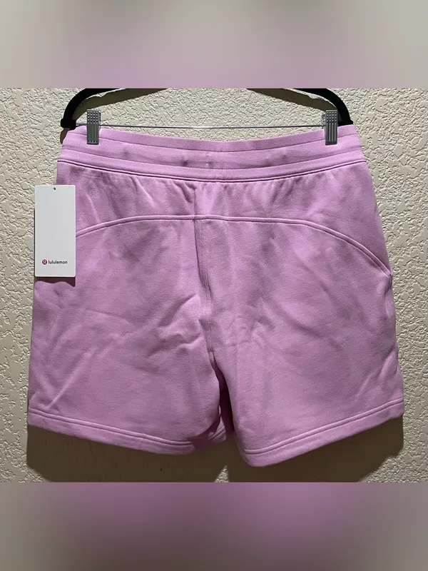Lululemon NWT Scuba High Rise 5” Shorts with Pockets in Vitapink Size 12 - Image 7