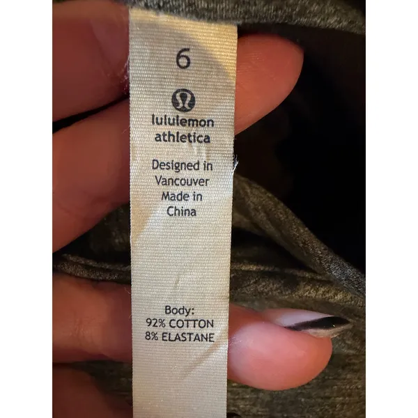 Lululemon‎ Jacket Women 6 Gray Thats A Wrap Heathered Snow Slub Cardigan Jacket - Image 11