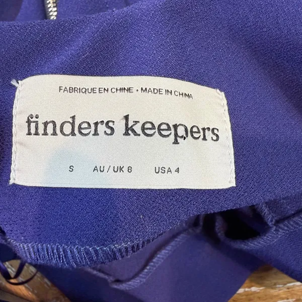 Finders Keepers Addison Midi Dress Corset‎ Purple Size 4 US - Image 6
