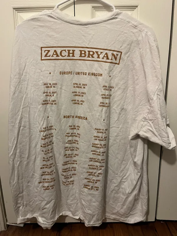 Zach Bryan Gildan T - Image 2
