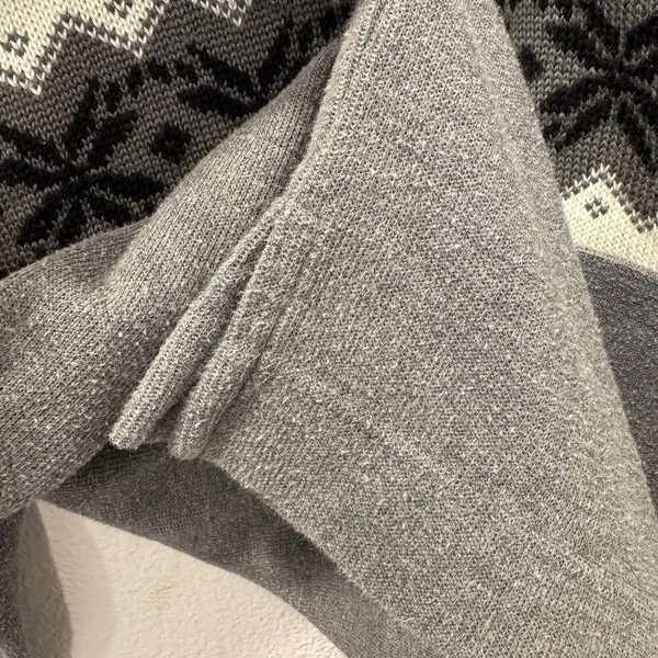 VTG Bobbie Brooks Charcoal Gray Crew Neck Winter Knit Sweater Ladies Size XL - Image 12