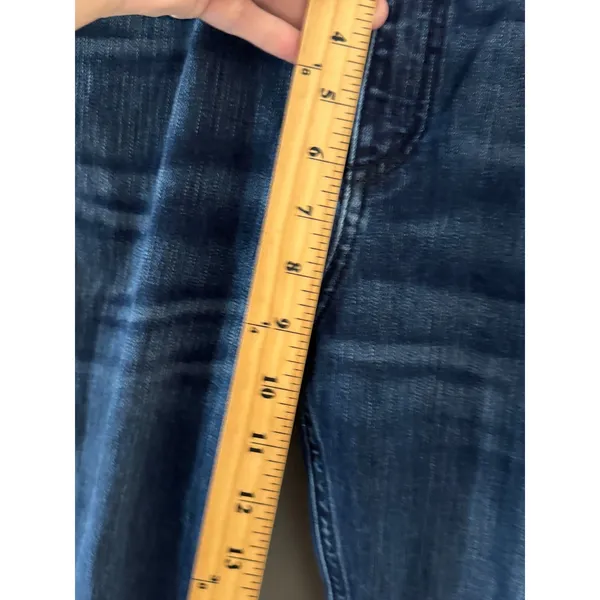 Rag‎ & Bone High Rise Skinny Jeans Dark Wash Blue Denim Size 30 - Image 6