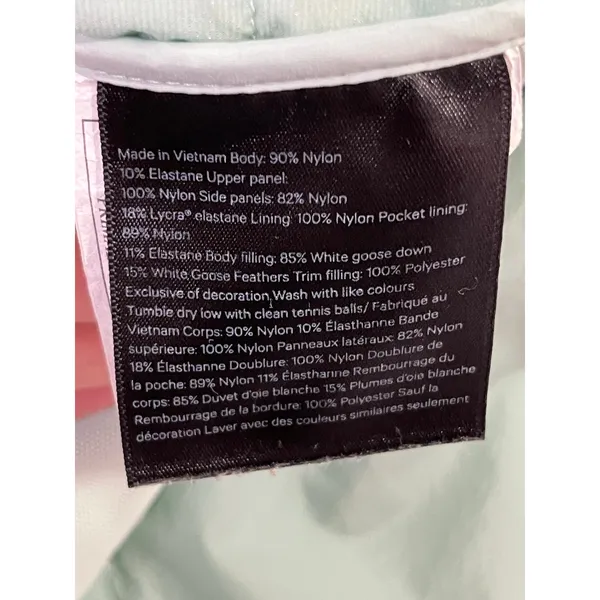 Lululemon Down For It All Running Vest Delicate Mint 4-Way Stretch Quilted 2 - Image 10