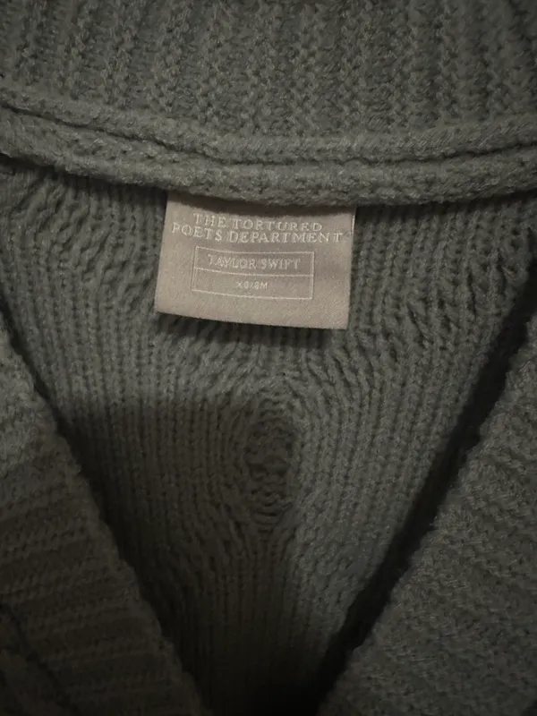 Taylor Swift TTPD cardigan - Image 4