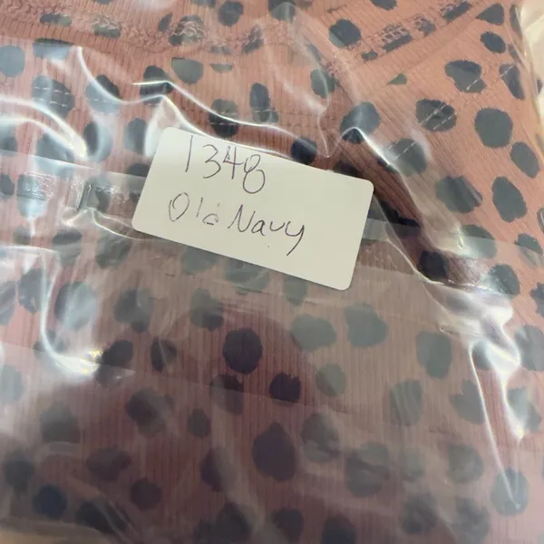 Old Navy Fitted Leopard-Print Sleeveless Rib-Knit Midi Dress Size XL - Image 12