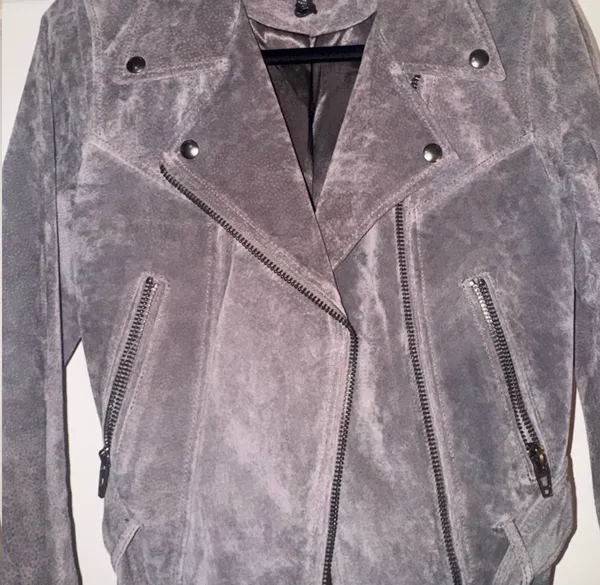 BLANKNYC Suede Moto Jacket Faux - Image 4