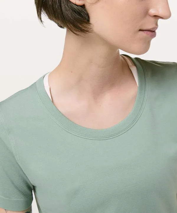 Lululemon Swiftly Tech Short Sleeve (Breeze) *Relaxed Fit Palm Court | Size 4 - Image 7