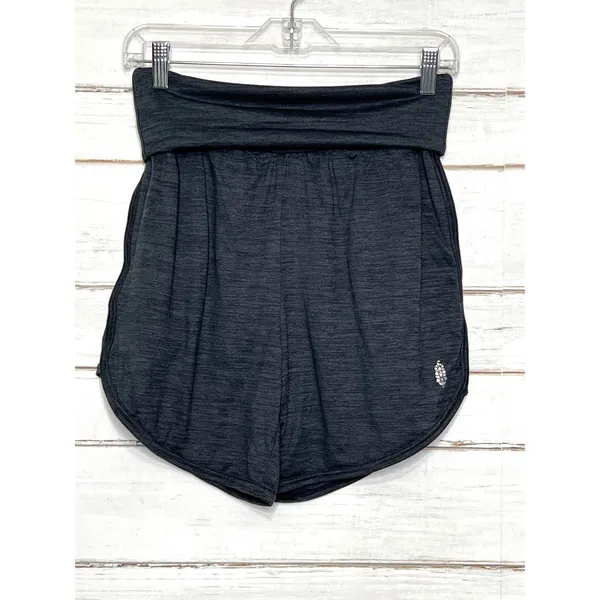 Free People Movement Sublime Rebound Foldover Shorts Gray Size XS - Image 2