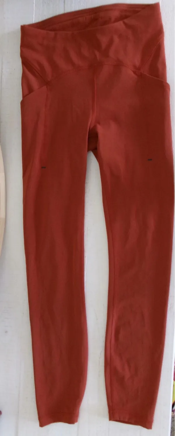 Lululemon Invigorate High-Rise 25" - Terracotta Red - Image 2