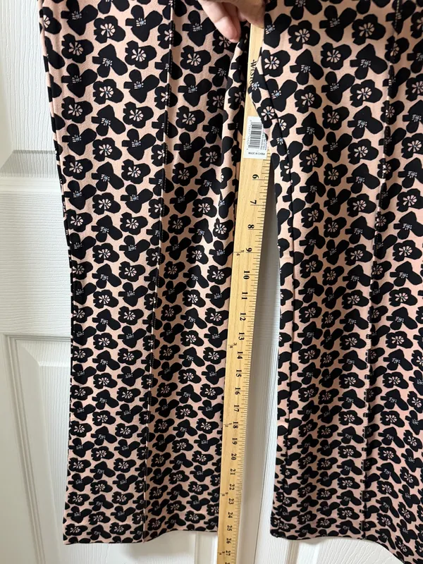 Anthropologie Maeve The Margot Kick-Flare Cropped Trousers Medium - Image 5