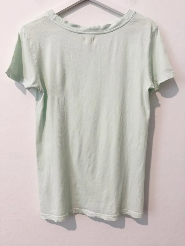 L’Agence Cory Cotton Scoopneck Tee Size Medium Honeydew Classic Basic Minimalist - Image 9