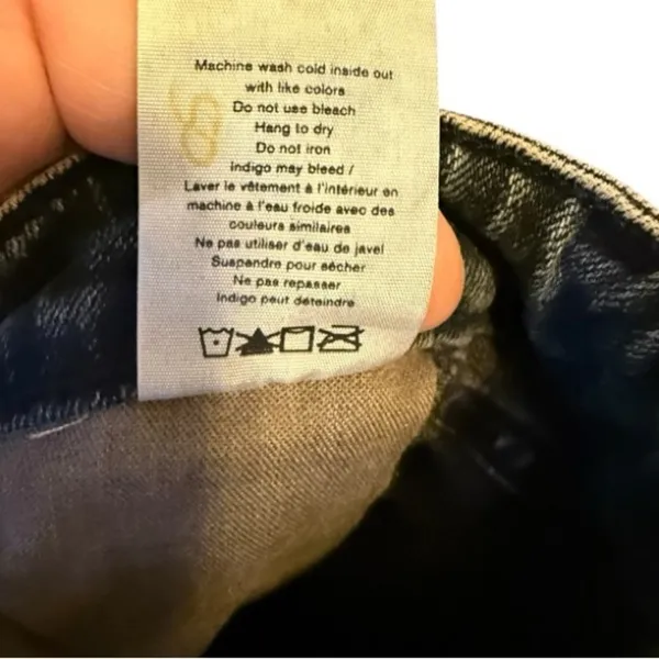 Rag & Bone Distressed‎ Black Jeans nwot - Image 8