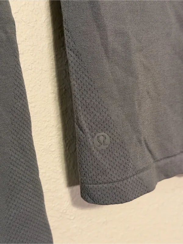 Lululemon Lab Seamless Wool Blend Long Sleeve Shirt Top Size 4 Green - Image 7