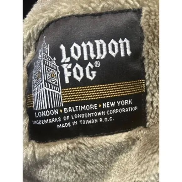London Fog Trench Coat Women 12 Reg Tan Excellent Khaki Minimalist‎ - Image 3
