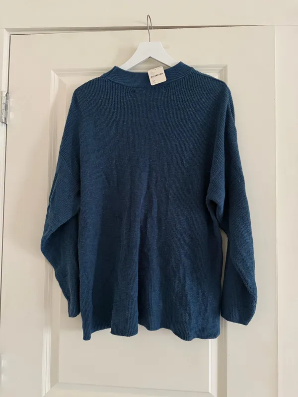 NWT Free People Malibu Solid Surf Set size XS color blue - Image 4