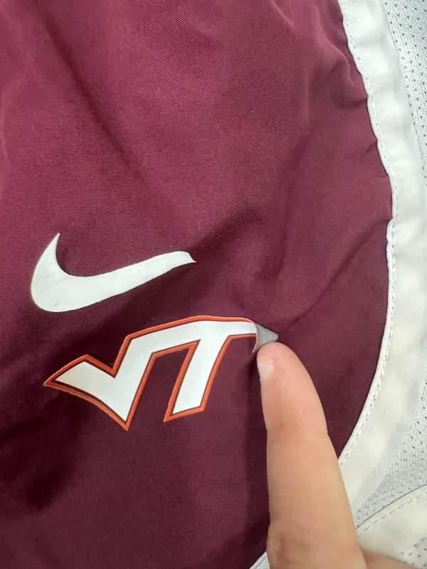 Nike Dri-Fit Virginia Tech Athletic Shorts Size Small - Image 2