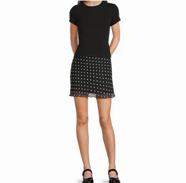 Gianni Bini Polka Dot Skirt - Image 3