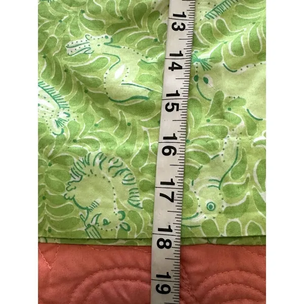 Vintage Lilly Pulitzer Animal Zoo Palm Print Green Size 6 Mini Skirt White Label - Image 7