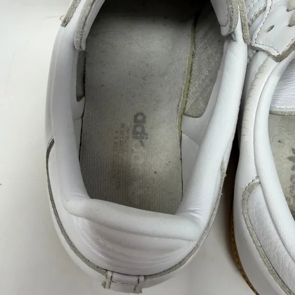 Adidas Samba OG Sneaker White Grey Gum Leather Suede Womens Size 7 - Image 8