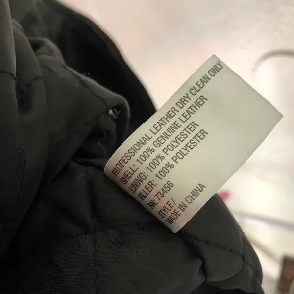 Y2K Marc Mattis Black 100% Genuine leather bomber biker puffy jacket- cool, edgy goth grunge streetwear - Image 3