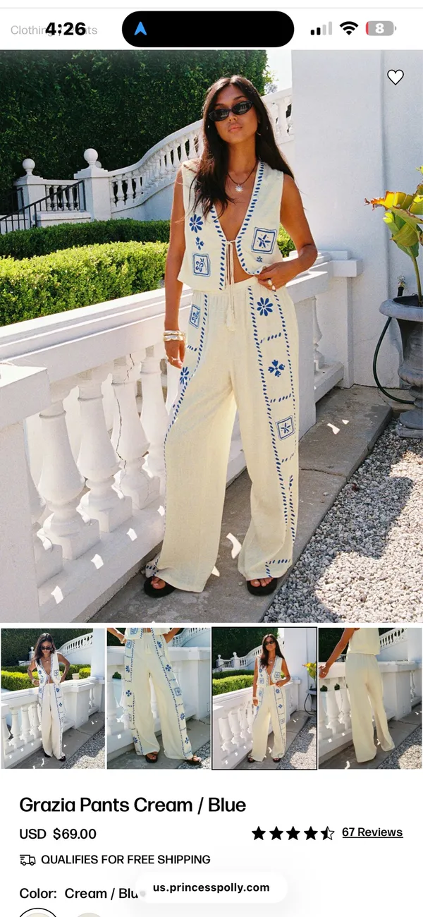 Princess Polly Pant Set Matching - Image 2