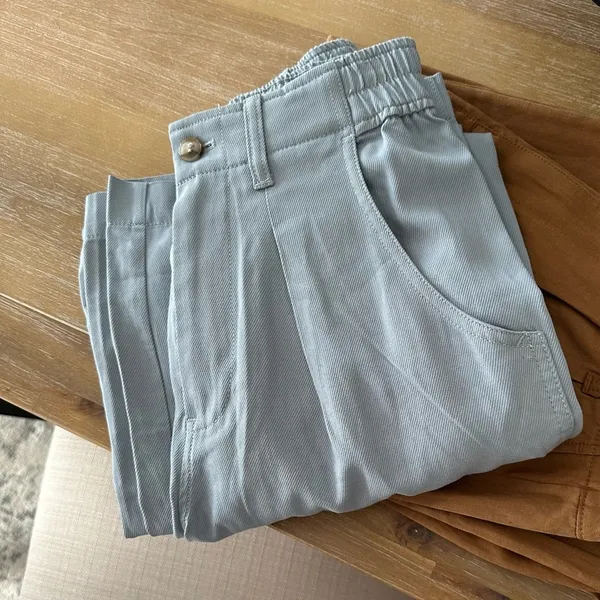 Madewell Blue Trouser Pants - Image 8