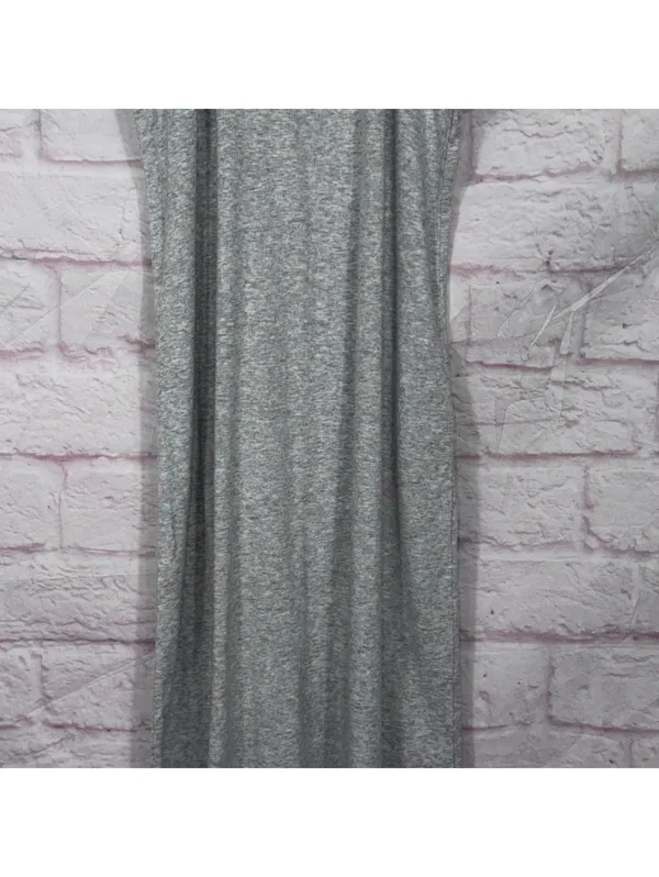 American Eagle Outfitters Medium Grey Sleeveless Dress - Image 3