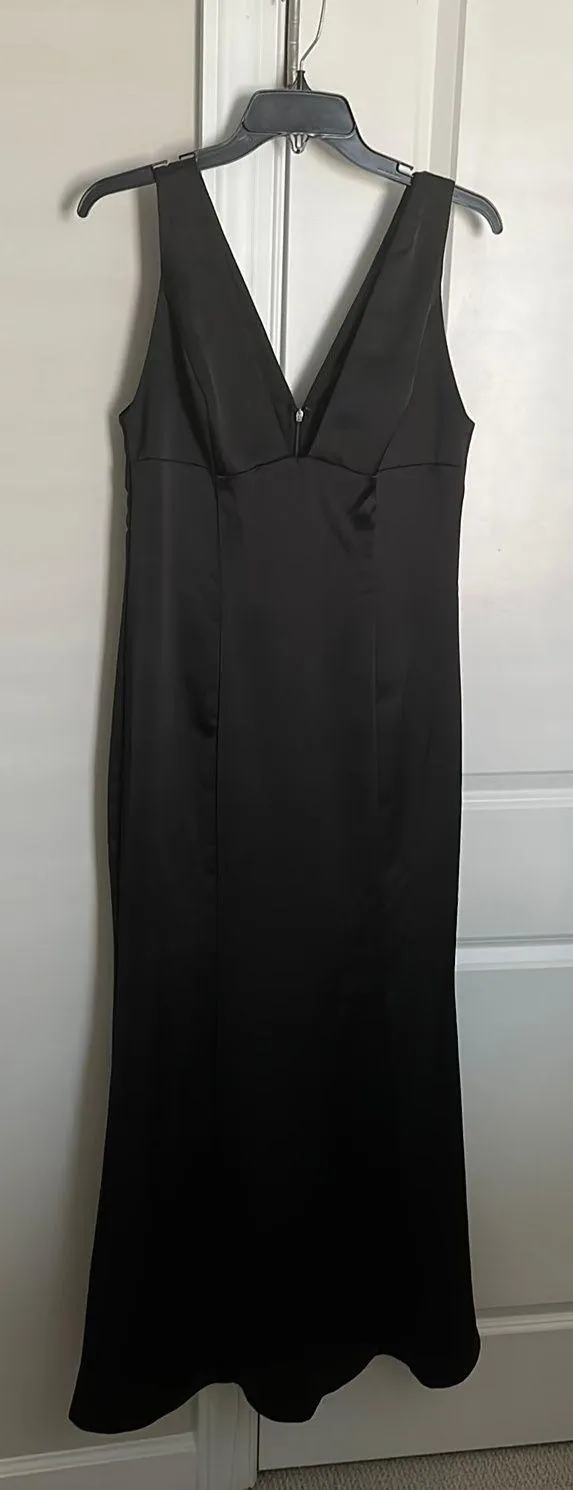 Amsale Bella Bridesmaids Black Formal Dress - Image 2