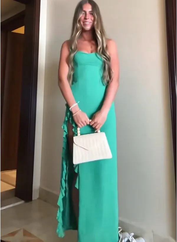 Revolve Lucille Maxi Dress in Green MORE TO COME - Image 2