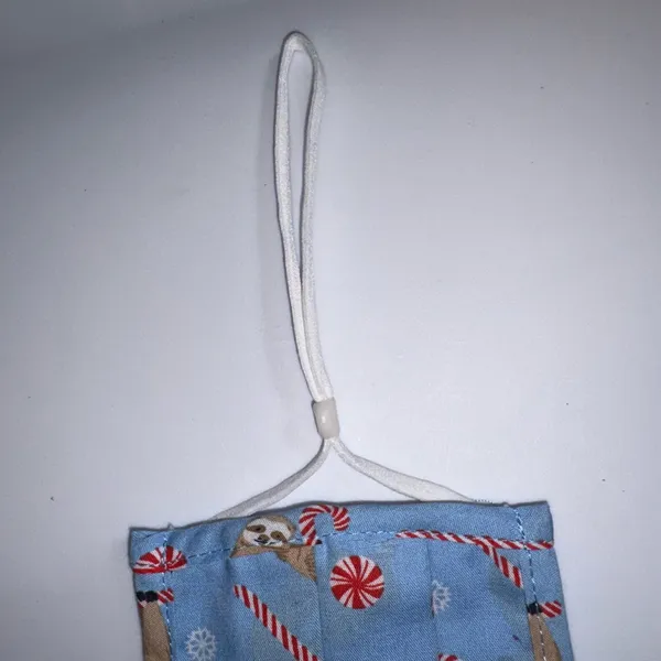 Old Navy NWOT Blue Peppermint Sloth Face Mask - Image 3