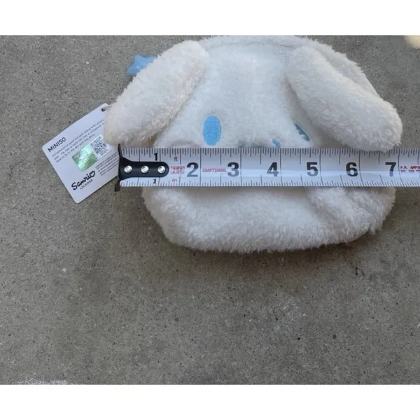 SANRIO CINNAMOROLL Miniso Exclusive Zip Bag White Blue RARE NWT - Image 6