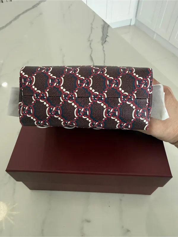 Gucci Cosmetic Zippered Bag - Image 4