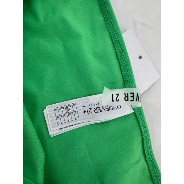 Forever 21 Plus 3X Spring Green Tie Side Bikini Bottoms NWT Swimwear - Image 6