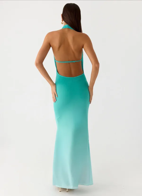 Peppermayo Dress Maxi Blue - Image 2