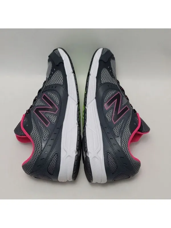 Women's New Balance 495v2 Running Sneakers Athletic Shoes Size 9 Dark Gray Pink - Image 8