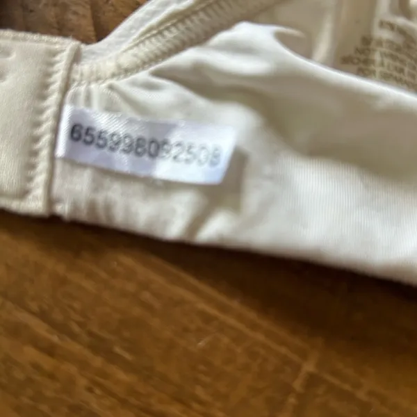Pip & Vine By Rosie‎ Pope Ivory Nylon Padded Wireless Bra - Image 6