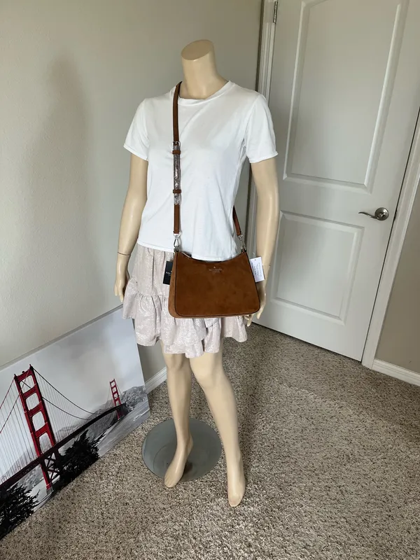 Kate Spade Margot Suede Medium Shoulder Bag - Image 7