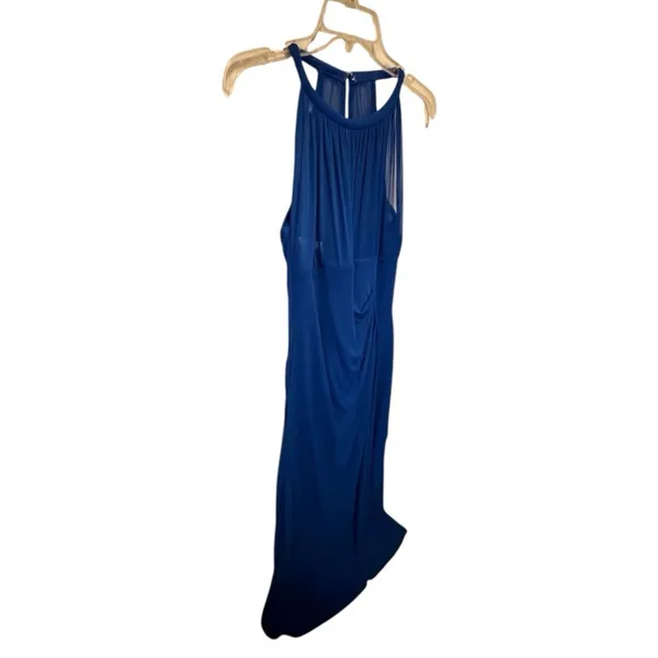 David's Bridal Blue Maxi Dress - Image 4