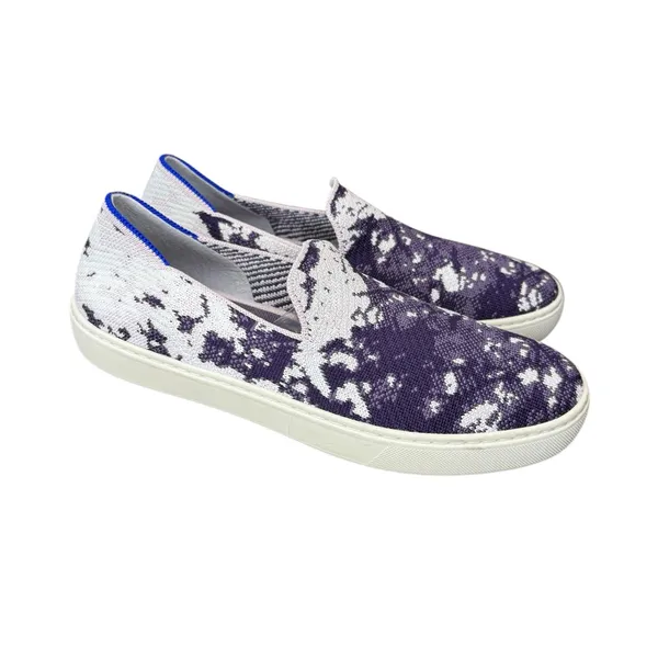 👟✨ Rothy’s Women’s Shibori Tie Dye‎ Purple Slip On Sneakers Size 9 ✨👟 - Image 3