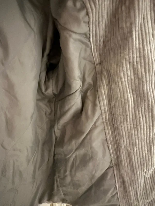 Vintage Blue Asphalt Corduroy Jacket Gray - Image 5