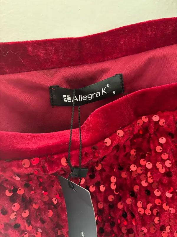 Allegra K Top red - Image 2