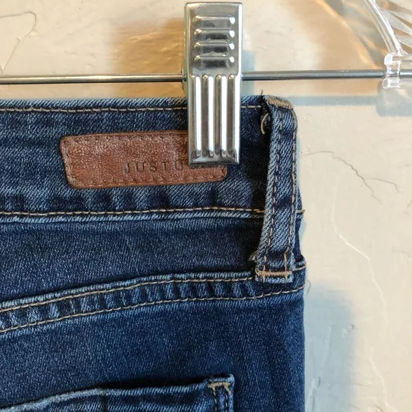 Just Us‎ Distressed Raw Hew Denim Jeans - Image 8